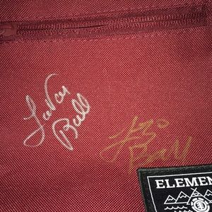 Backpack signed by Lavar Ball & Lonzo Ball